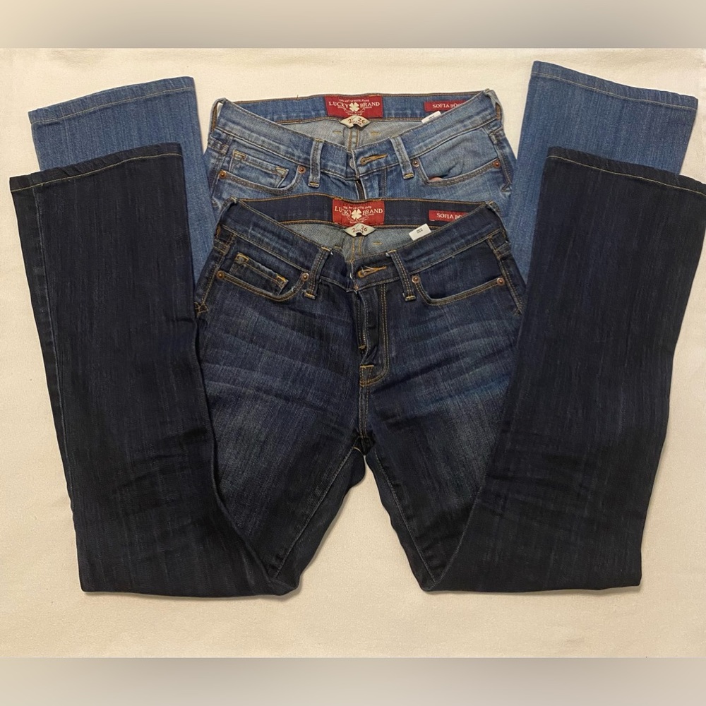 Lucky Brand 2 for 1 Size 26 Boot Cut